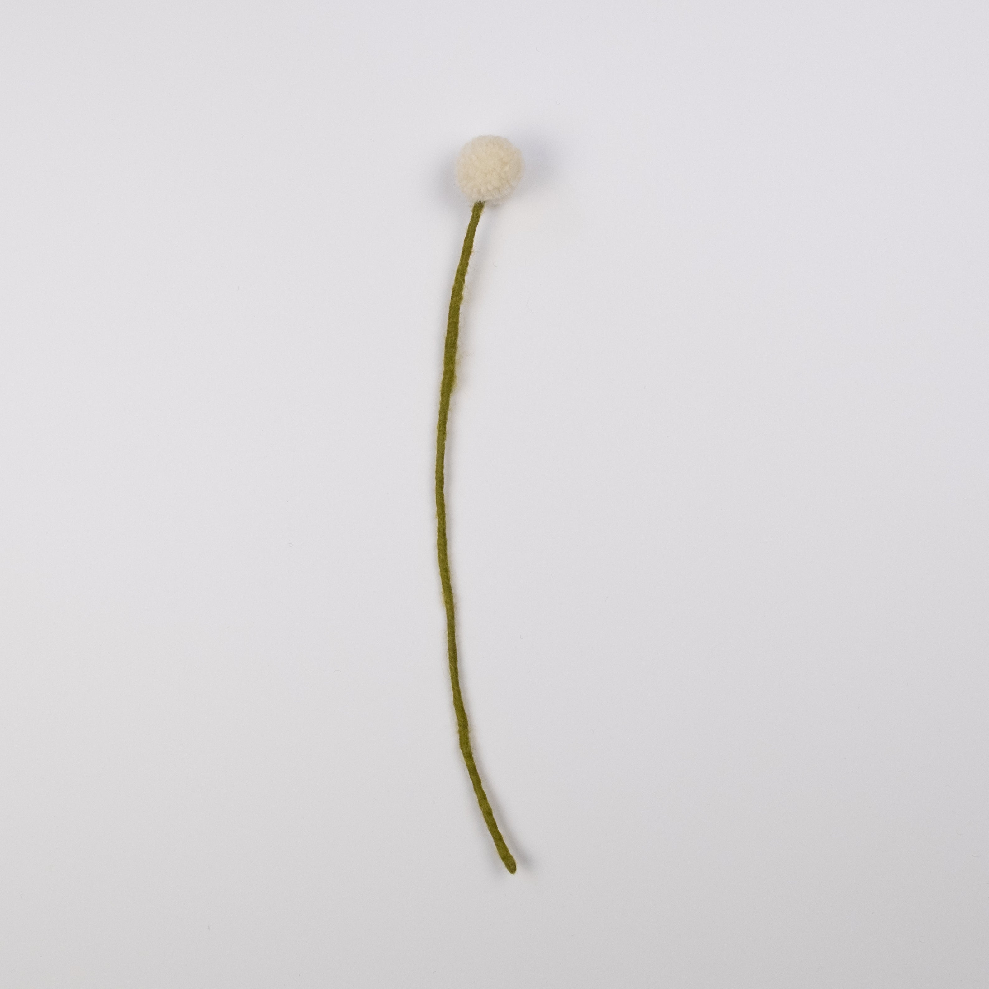 Felt Craspedia Stem