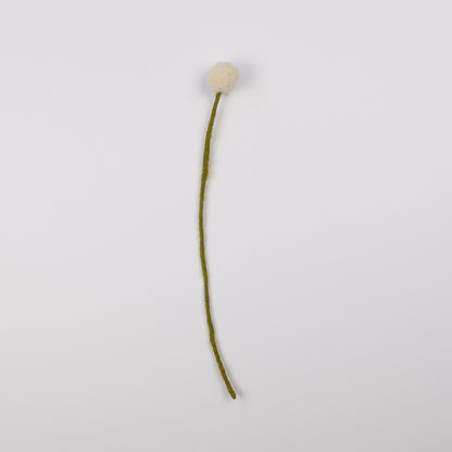 Felt Craspedia Stem