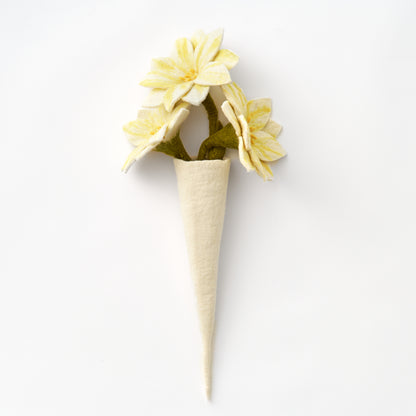 Felt Hanging Wall Vase