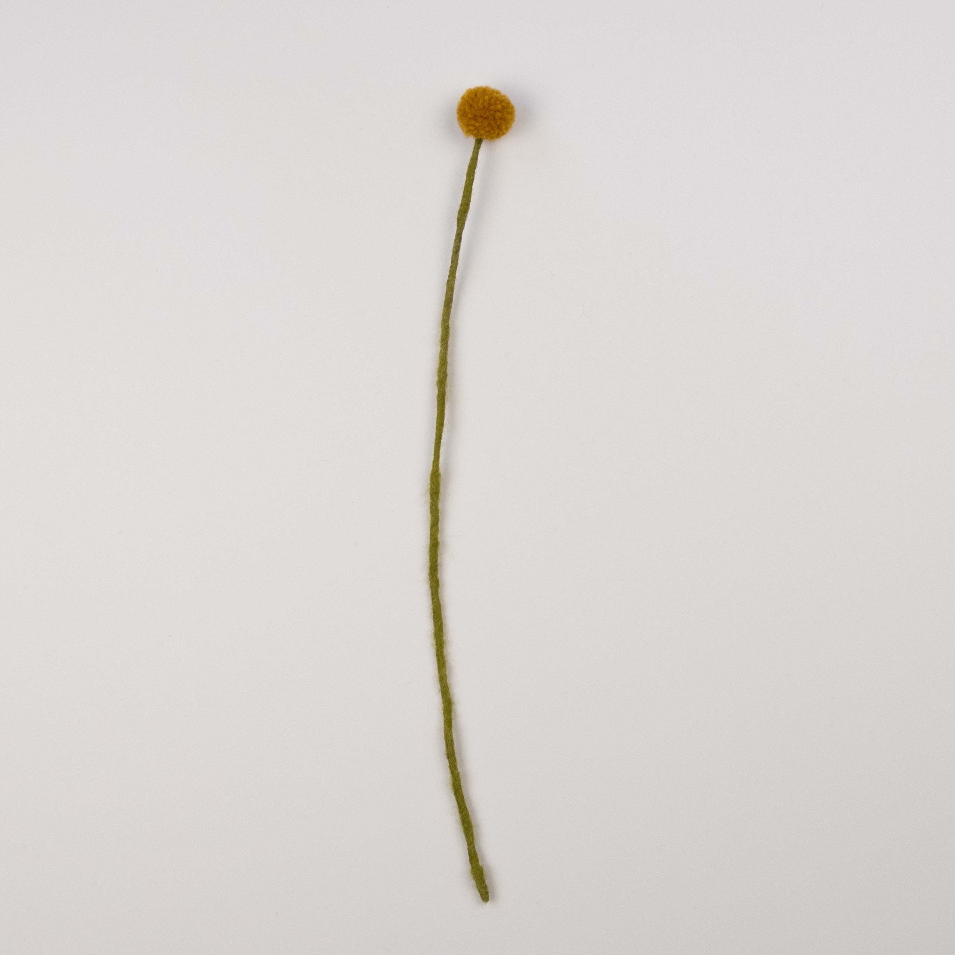 Felt Craspedia Stem