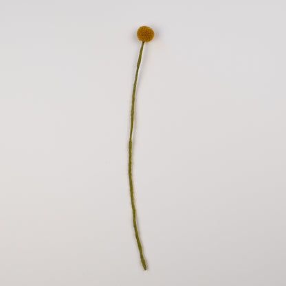 Felt Craspedia Stem