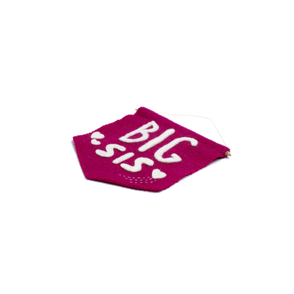 Felt Big Sis Banner Flag