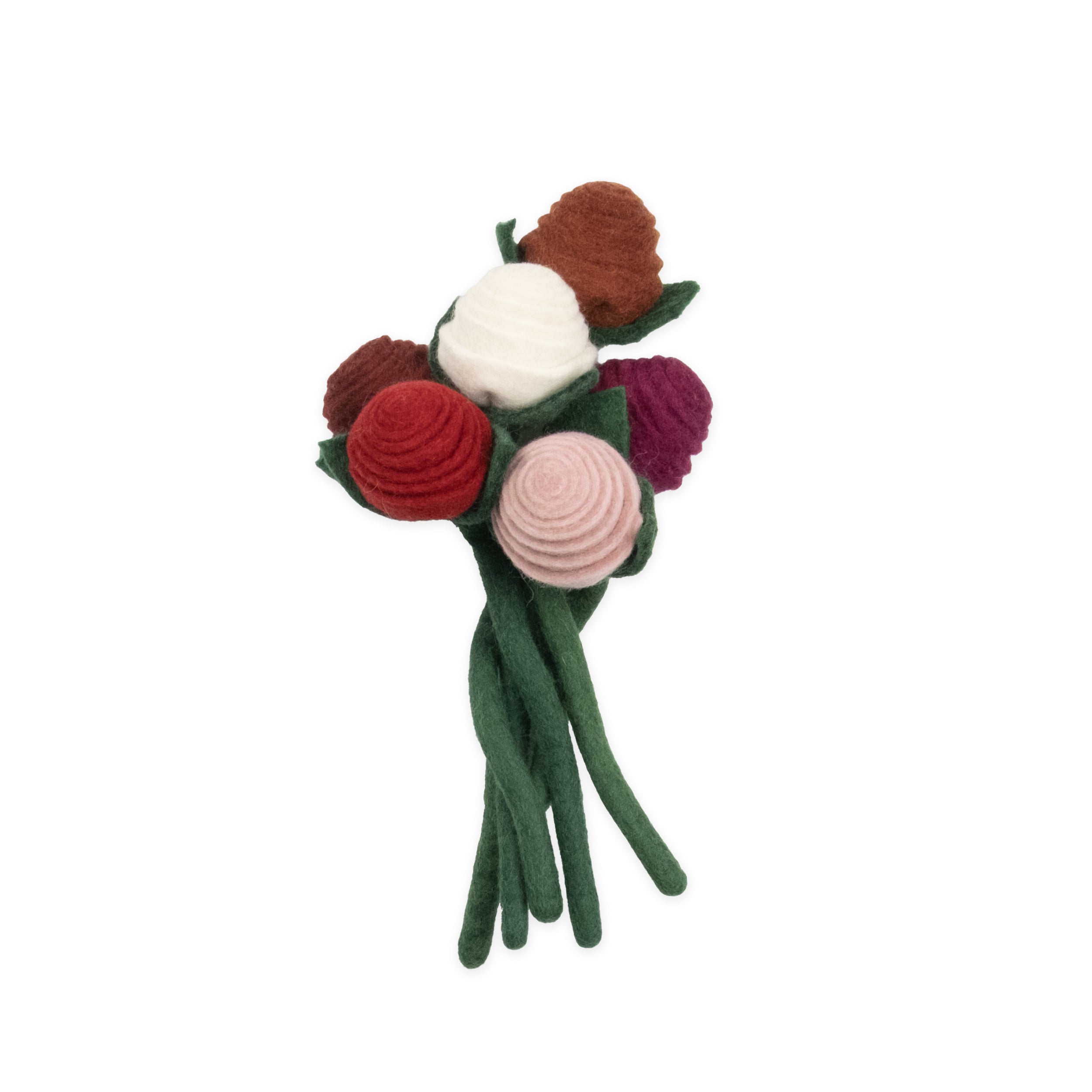 Felt Tea Roses