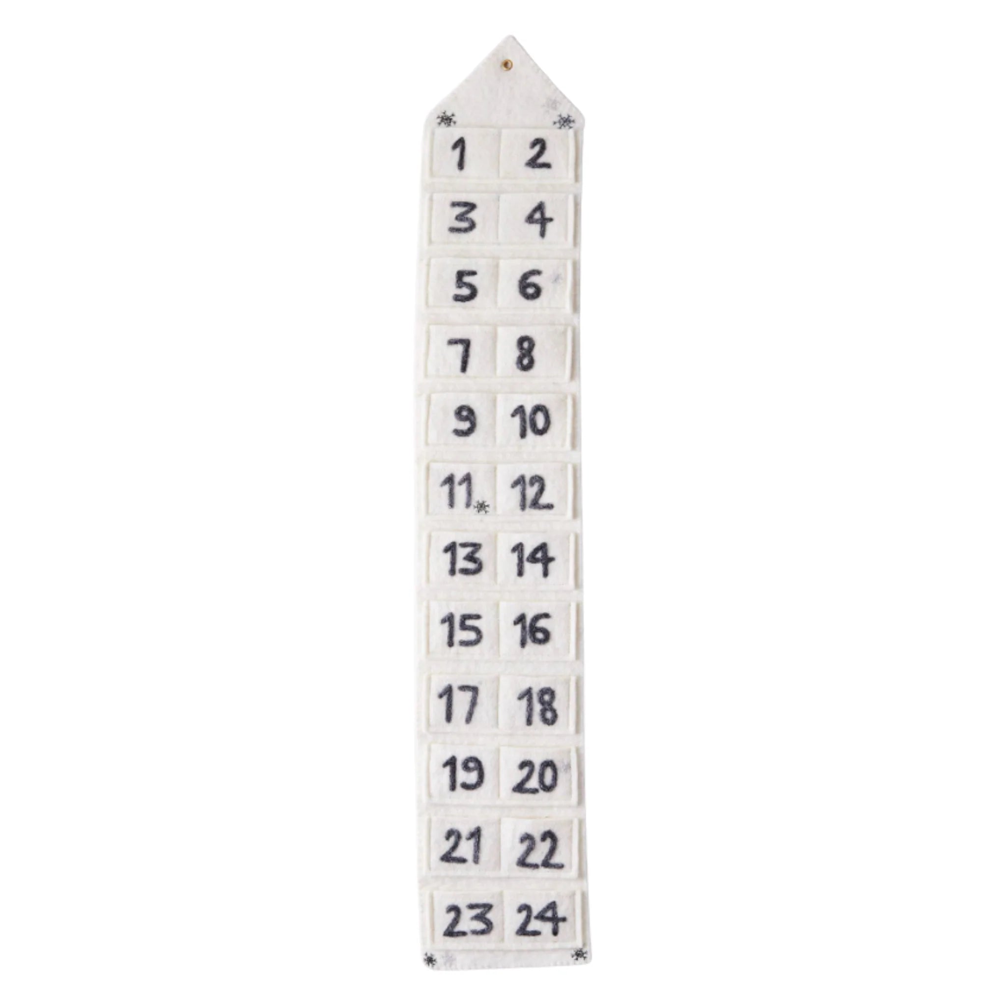 Felt Advent Calendars Cream