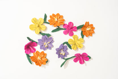 Felt Floral Garland