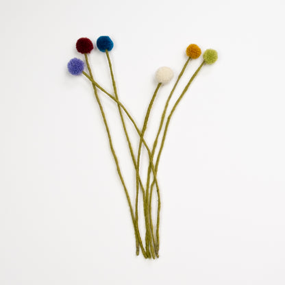 Felt Craspedia Stem