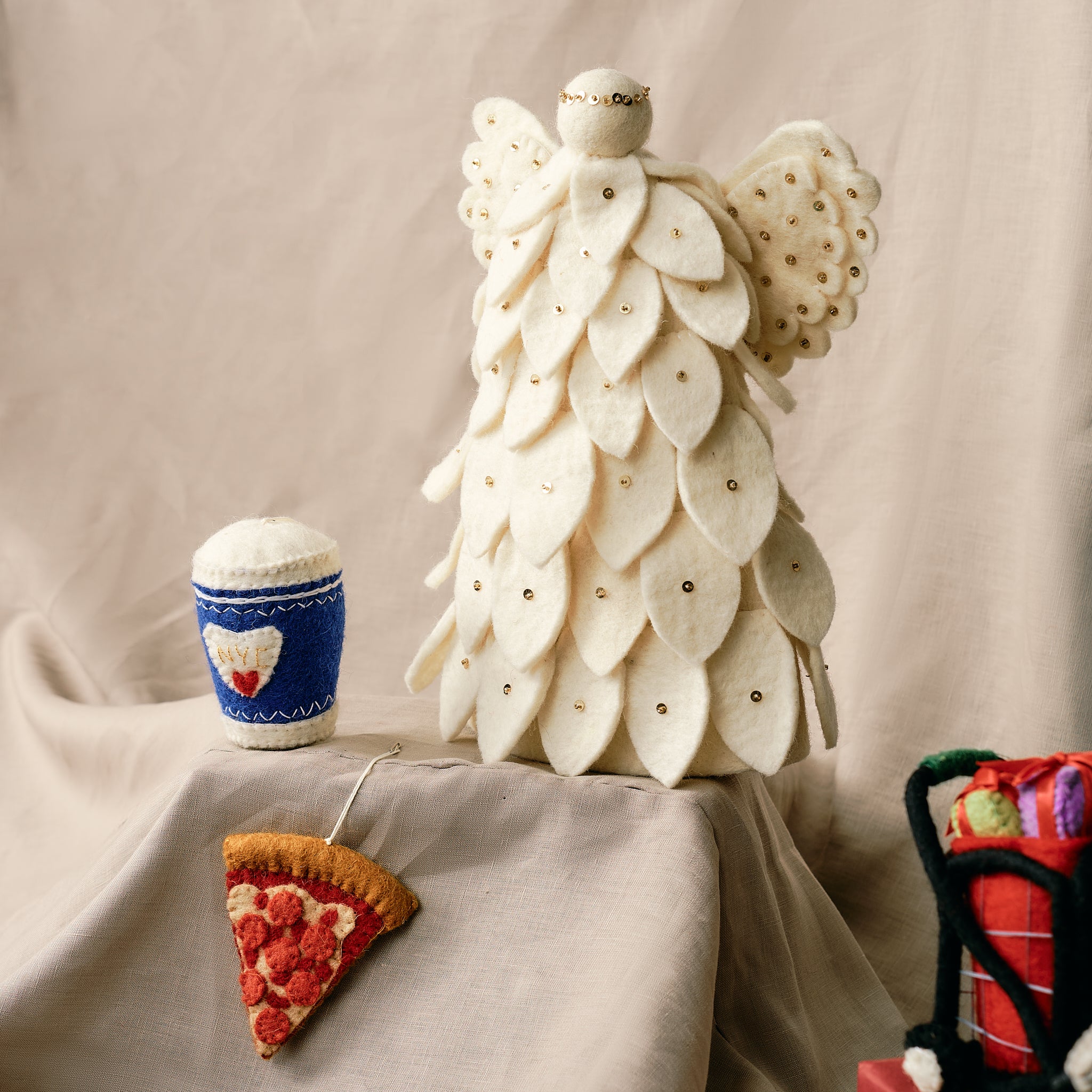 Felt Angel Tree Topper