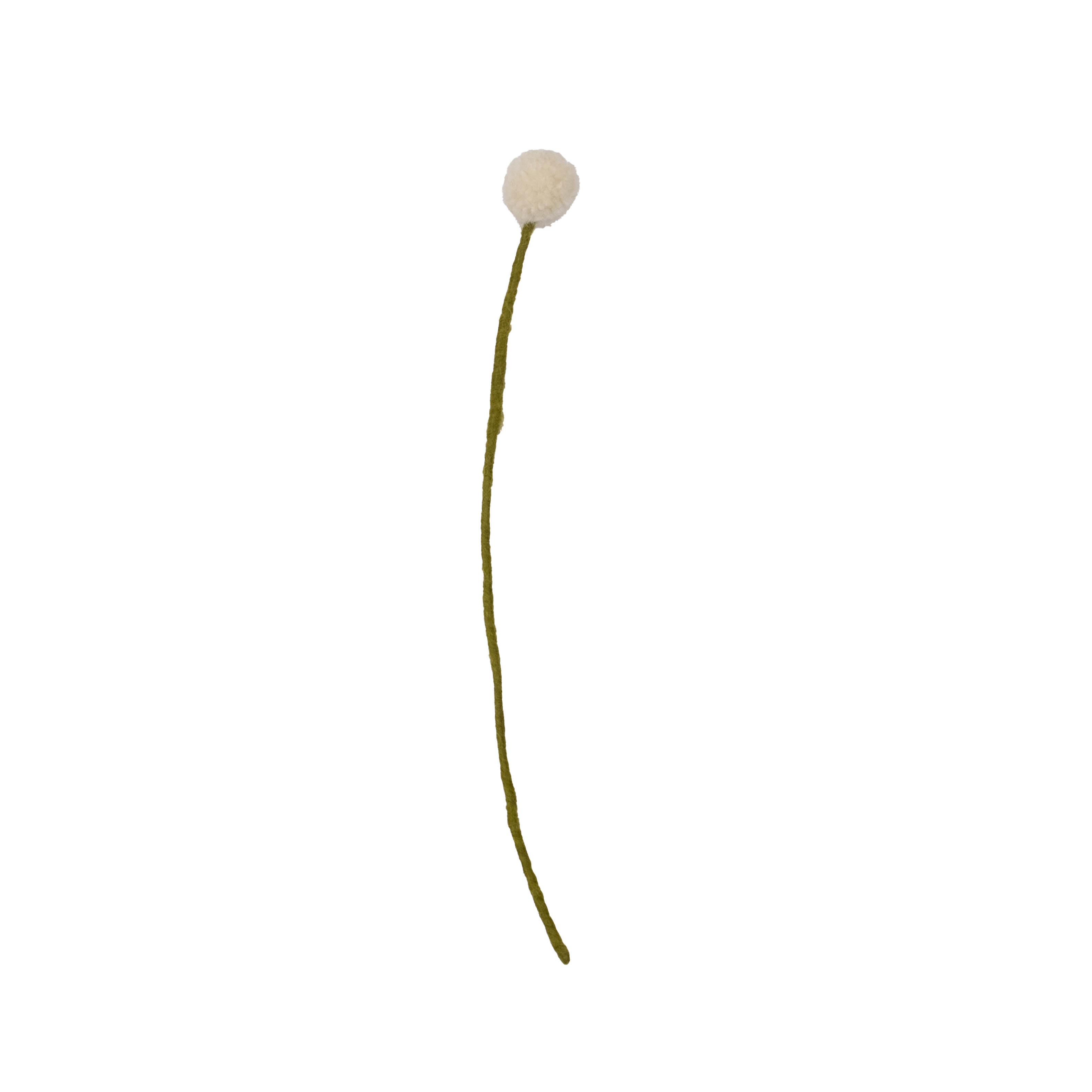 Felt Craspedia Stem