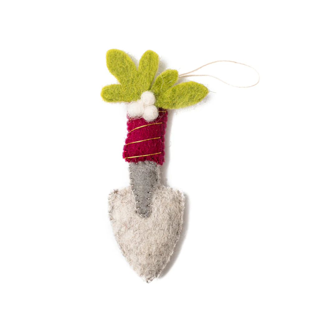 Felt Garden Ornaments - Set of 5