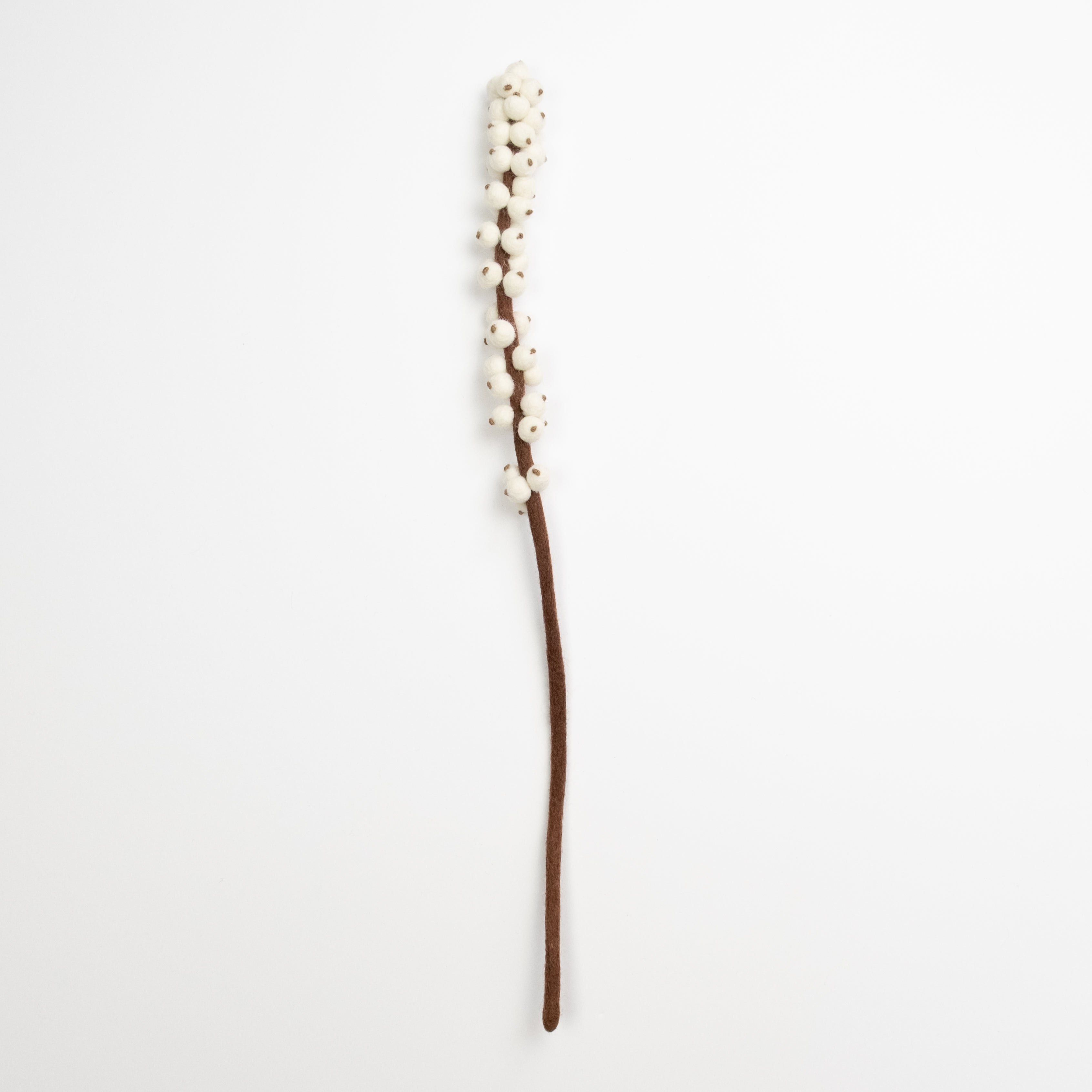 Felt Winterberry Ilex Stem