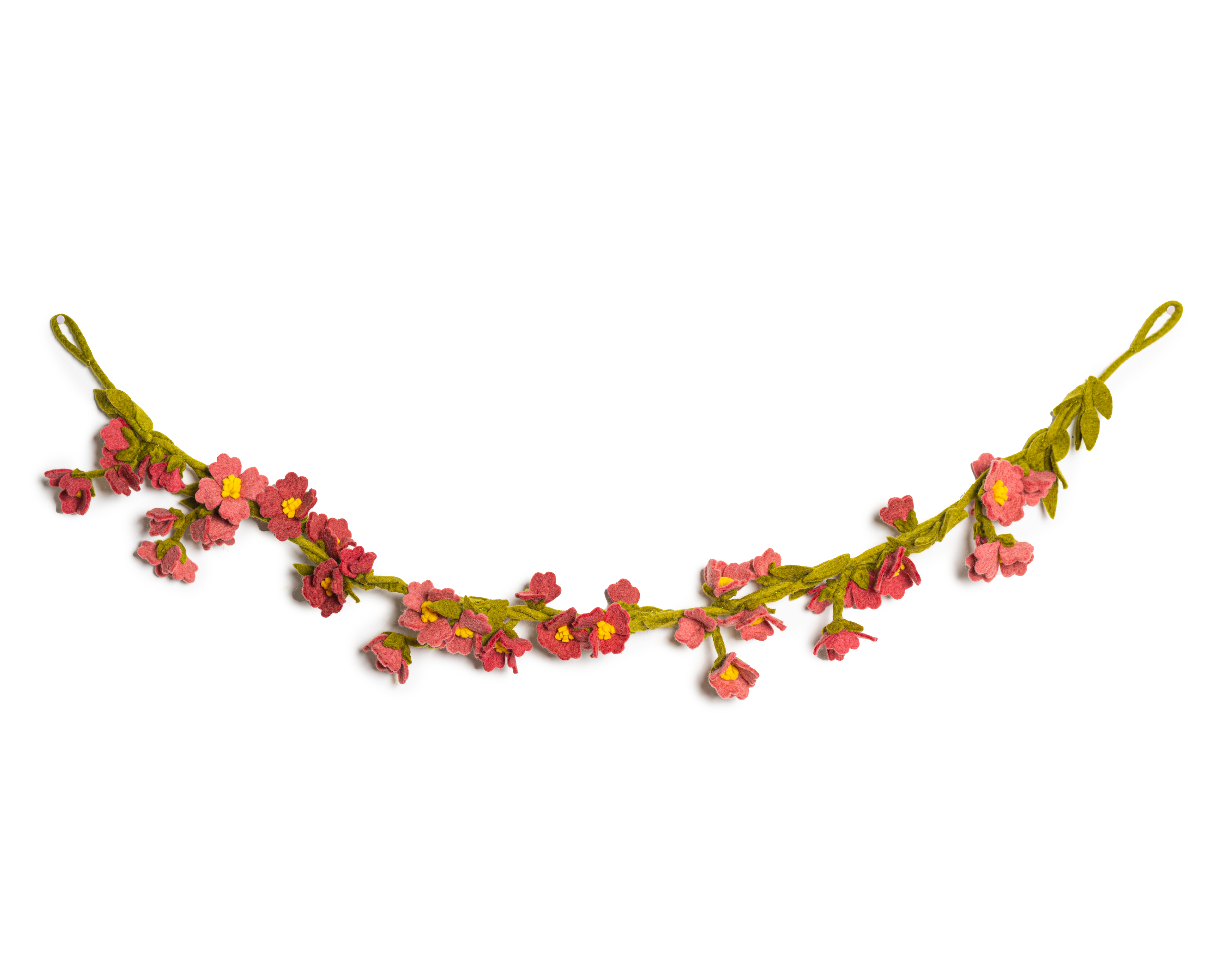 Felt Cherry Blossom Garland