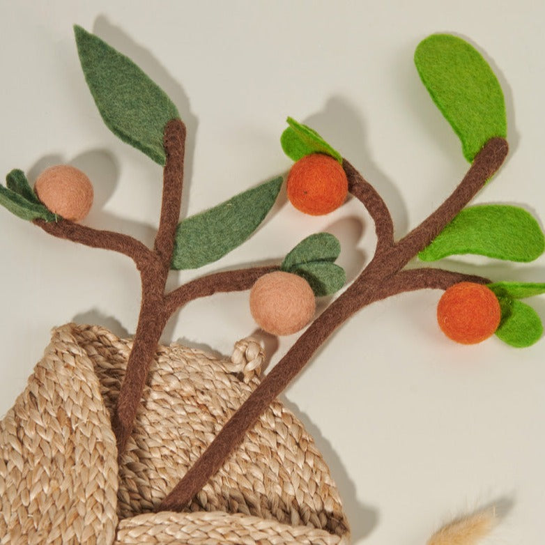 Felt Fruit Tree Branch