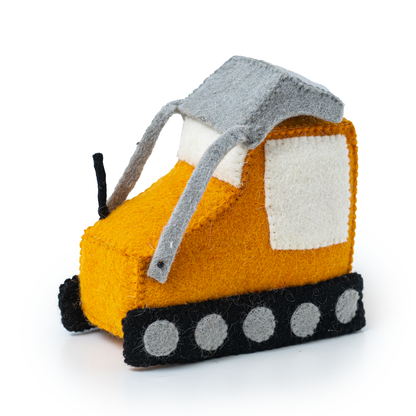 Felt Bulldozer Toy