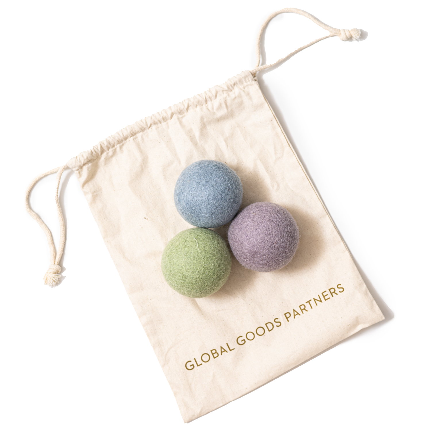 Felt Dryer Balls, Set of Three