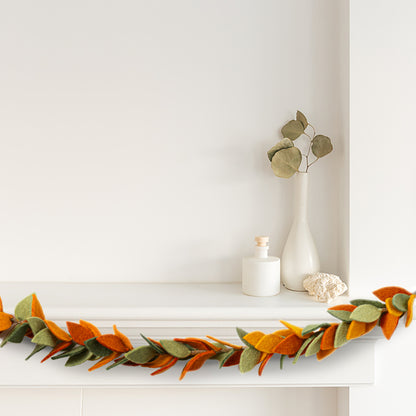 Felt Fall Foliage Garland