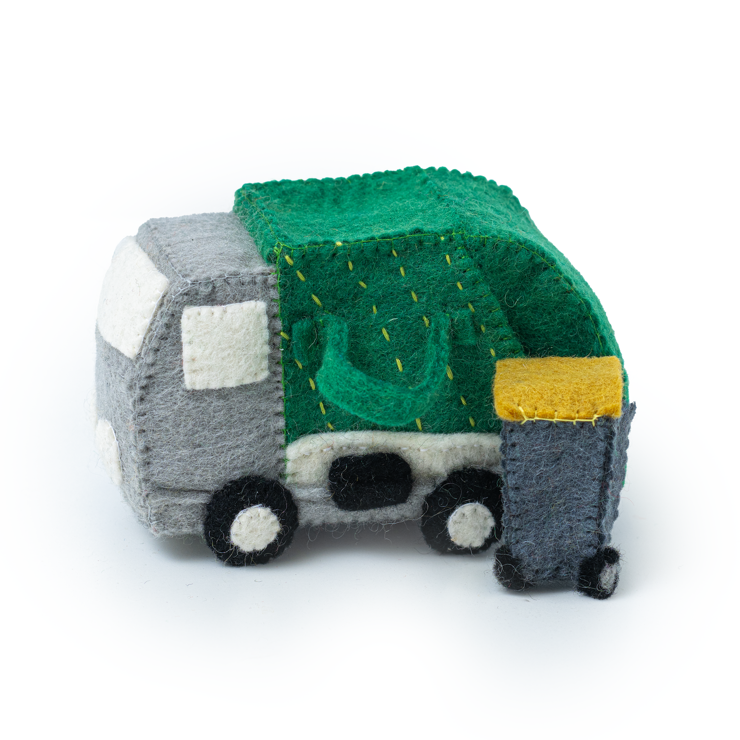 Felt Garbage Truck Toy