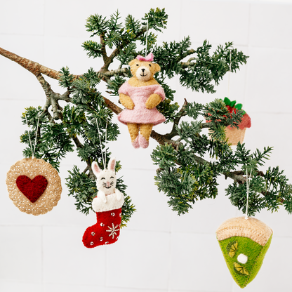 Felt Sweet Treat Ornaments