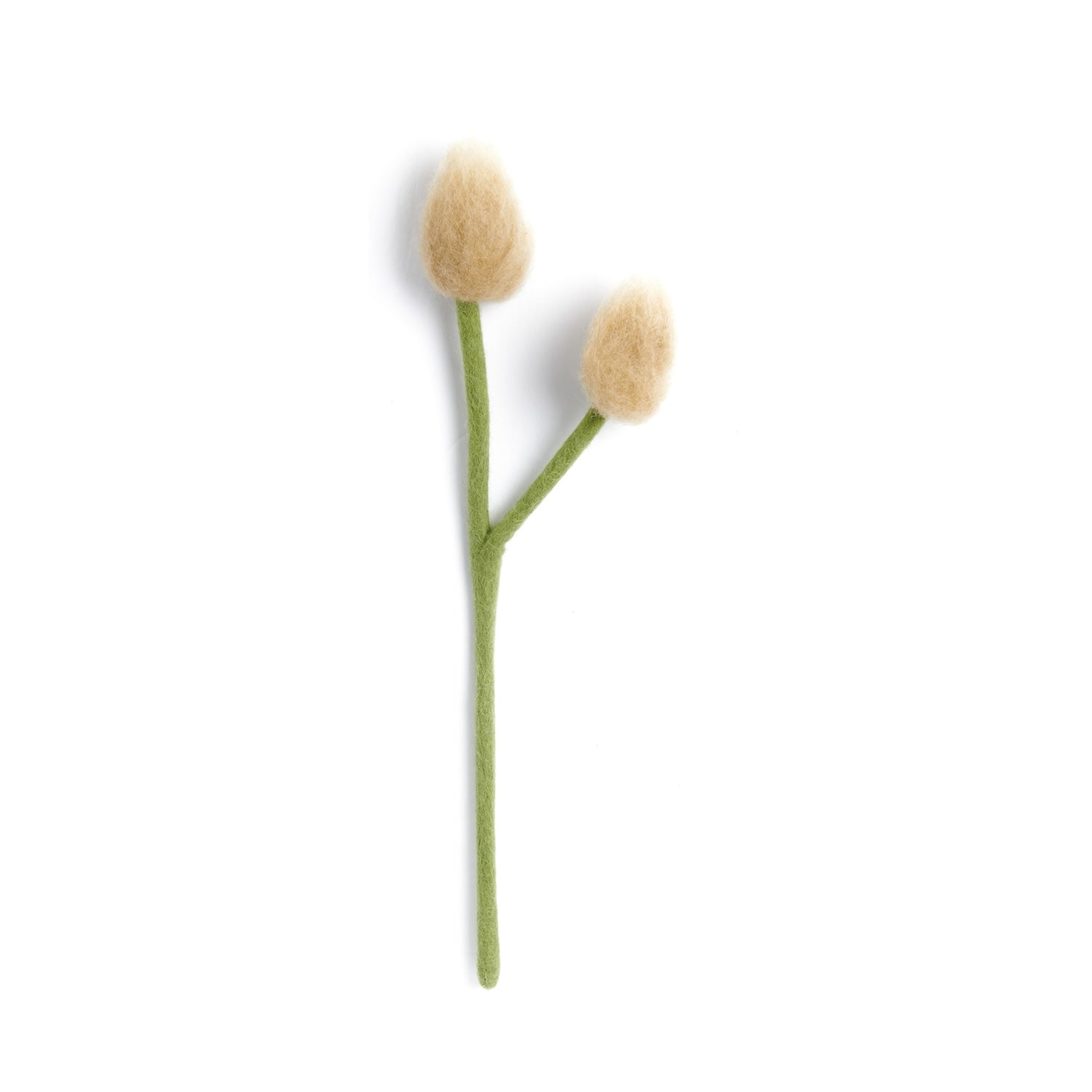 Felt Bunny Tail Flower