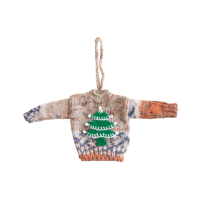 Knit Sweater Ornament