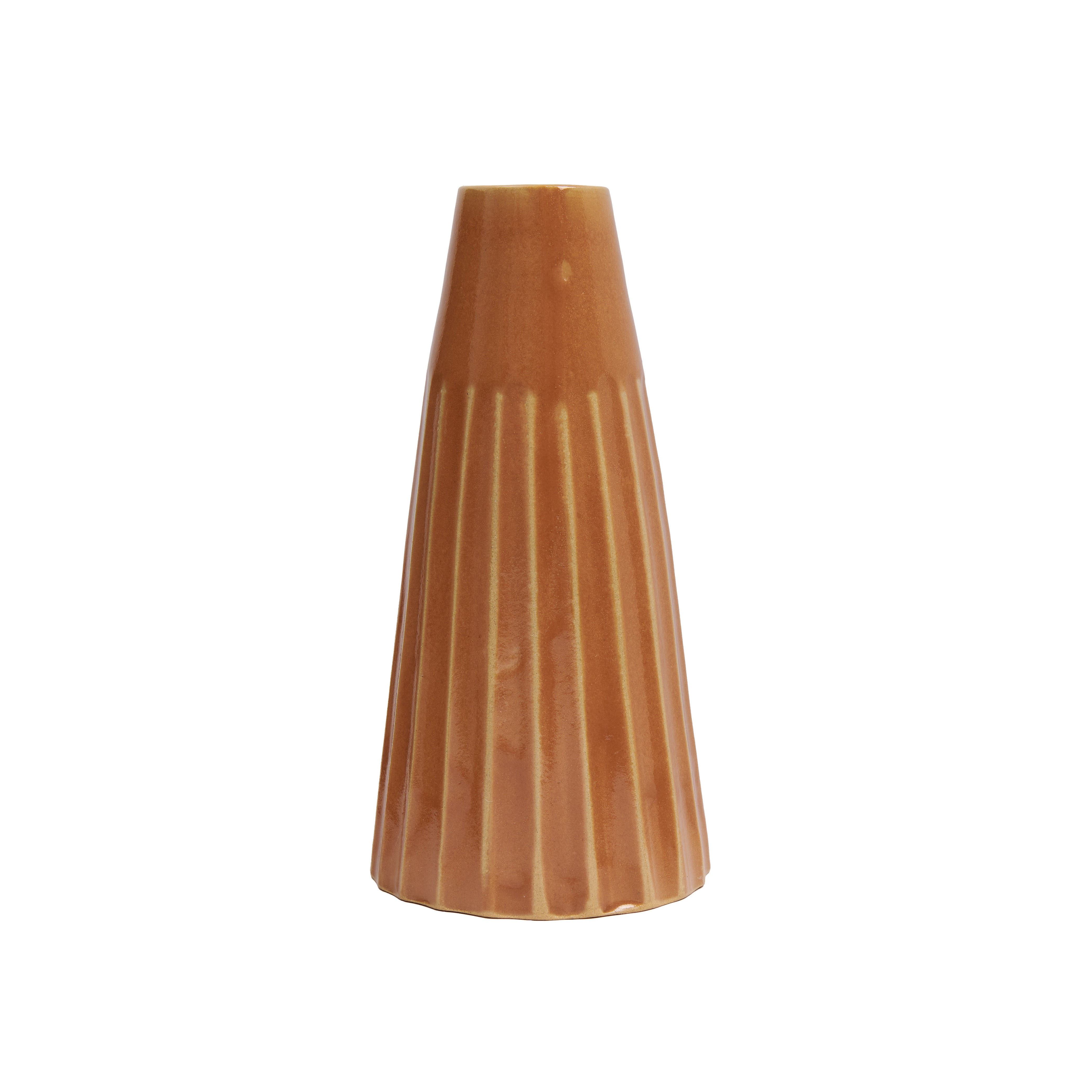 Ceramic Stripe Vase