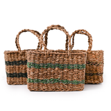 Recycled Sari Summer Basket