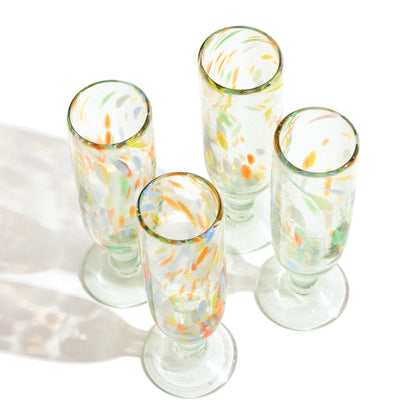 Confetti Champagne Glass