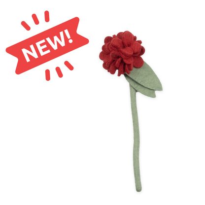 Felt Geranium Flower