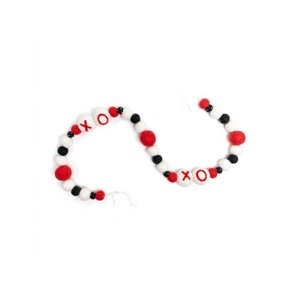 Felt XO Garland