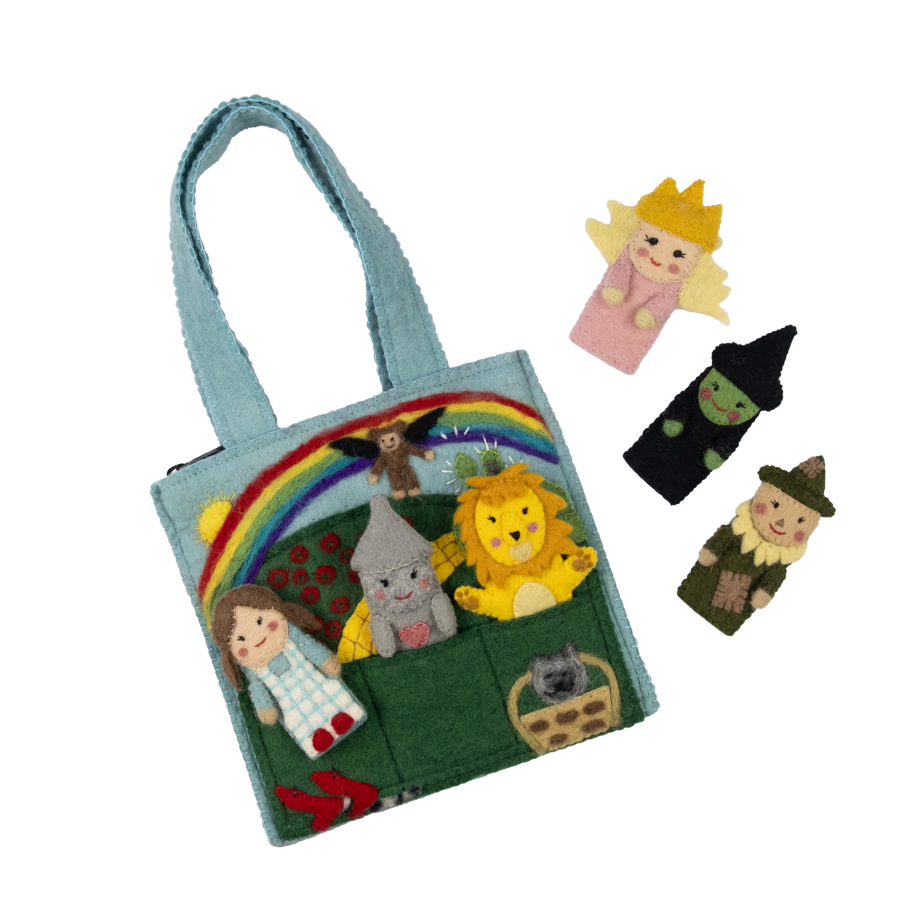 Felt Wizard of Oz Puppet Bag