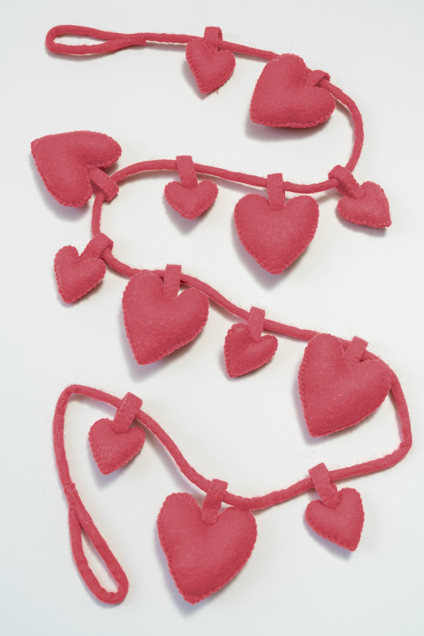 Felt Heart Garland