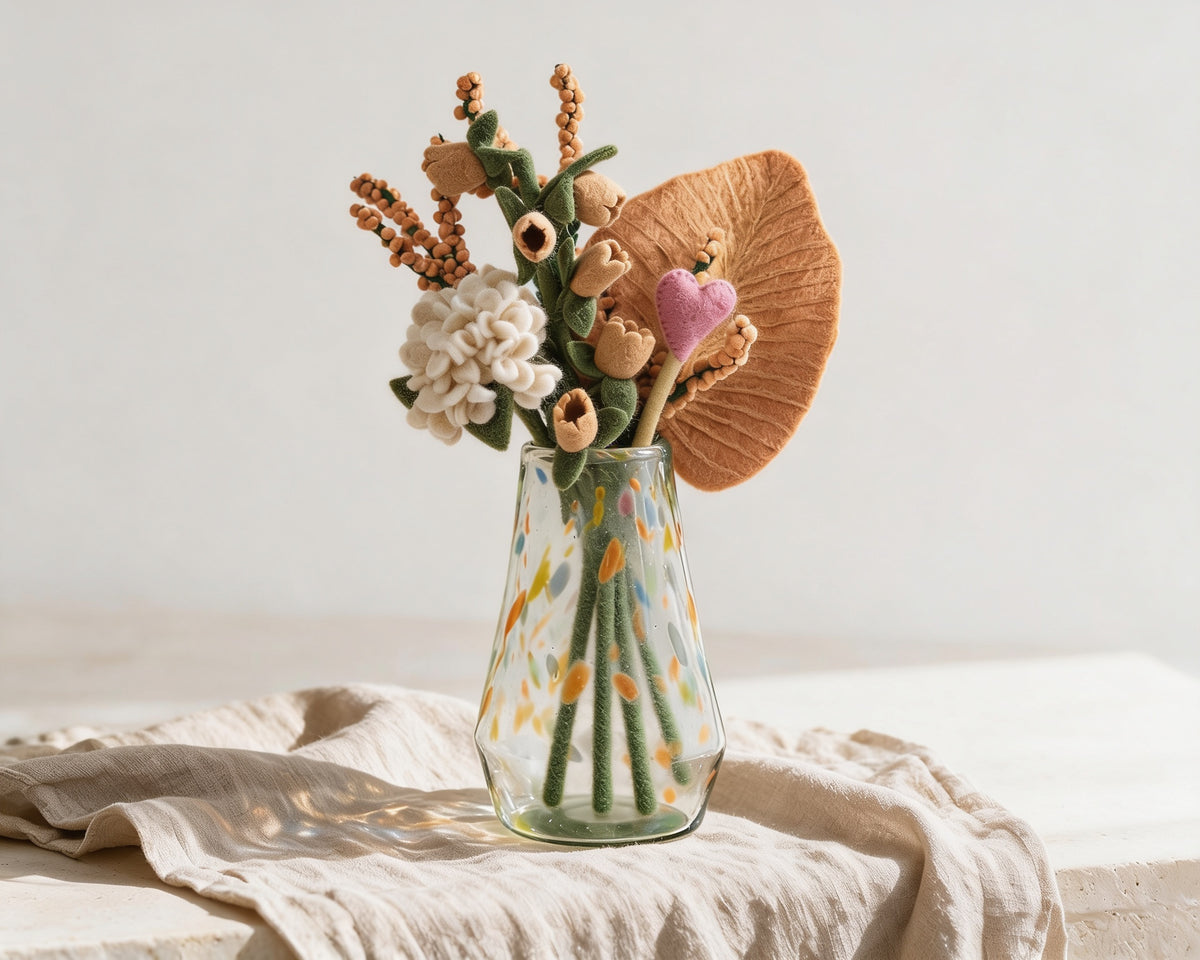 Confetti Atar Glass Vase