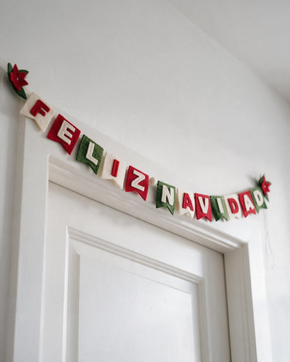 Feliz Navidad Garland