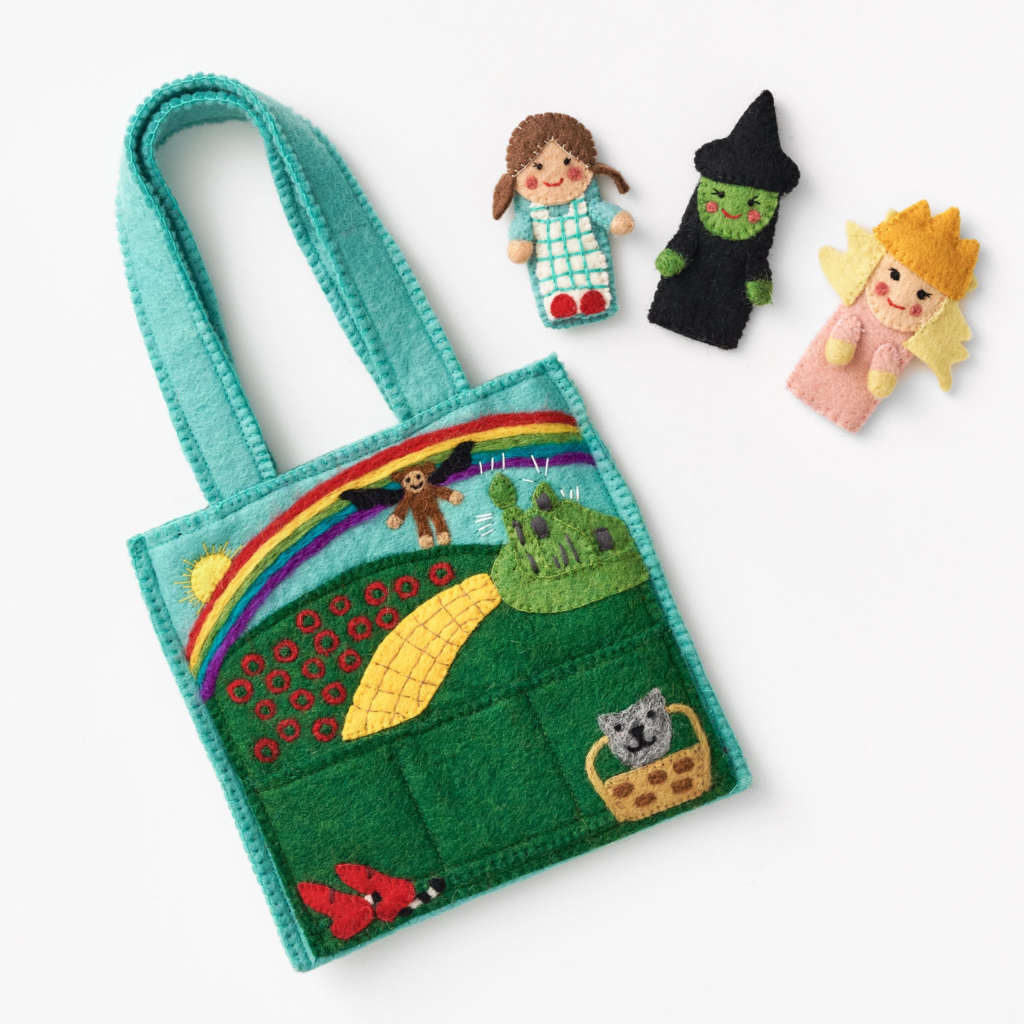 Felt Wizard of Oz Puppet Bag