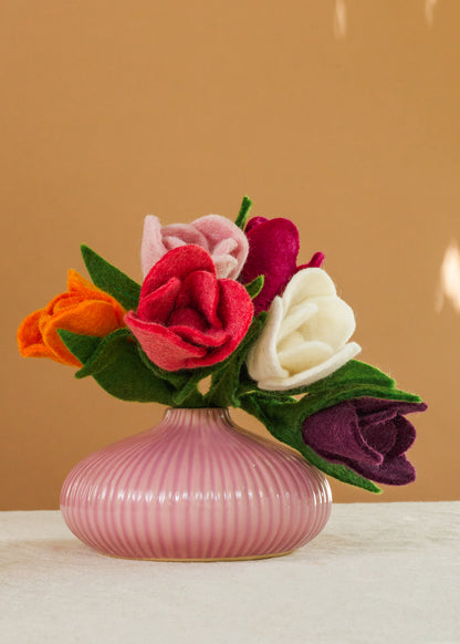 Felt Tulip Flower