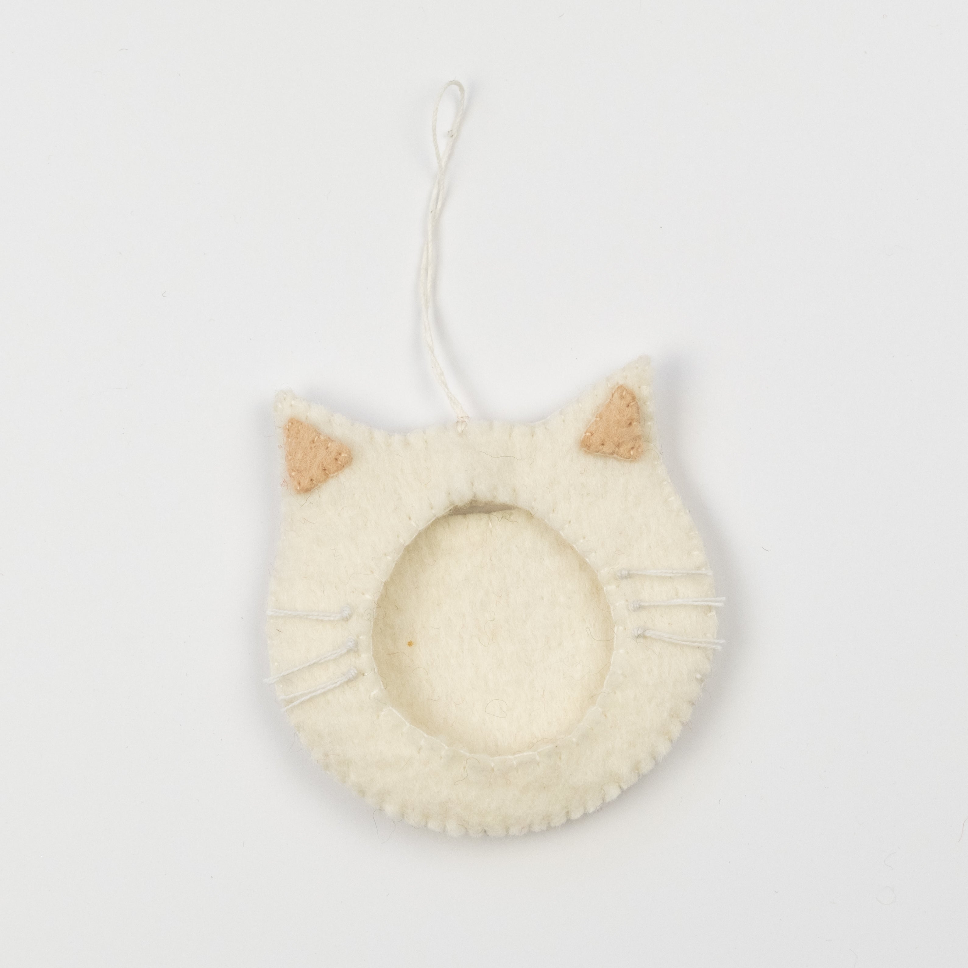 Felt Cat Frame Ornament