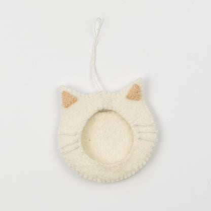 Felt Cat Frame Ornament