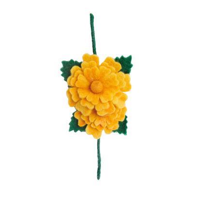 Felt Marigold Wire Gift Wrap