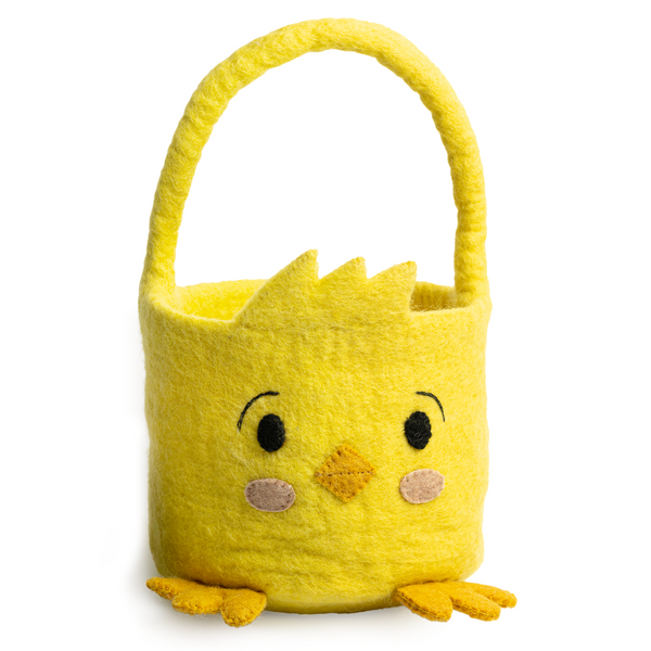 Felt Easter Basket Chick