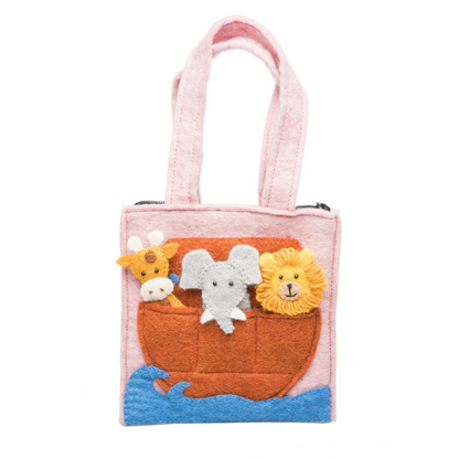 Noah's Ark Felt Puppet Bag