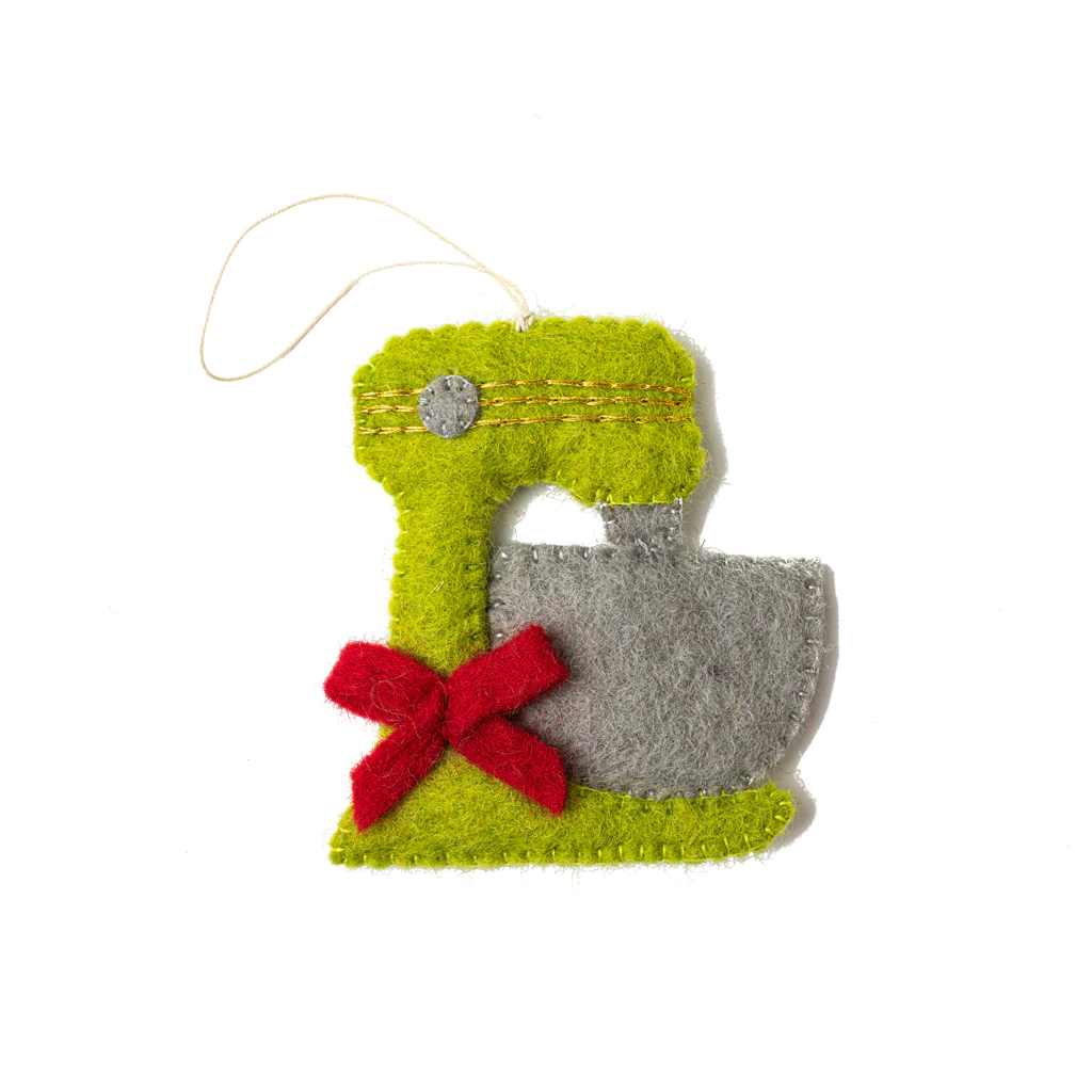 Felt Stand Mixer Ornament