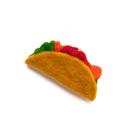 Felt Taco Ornament