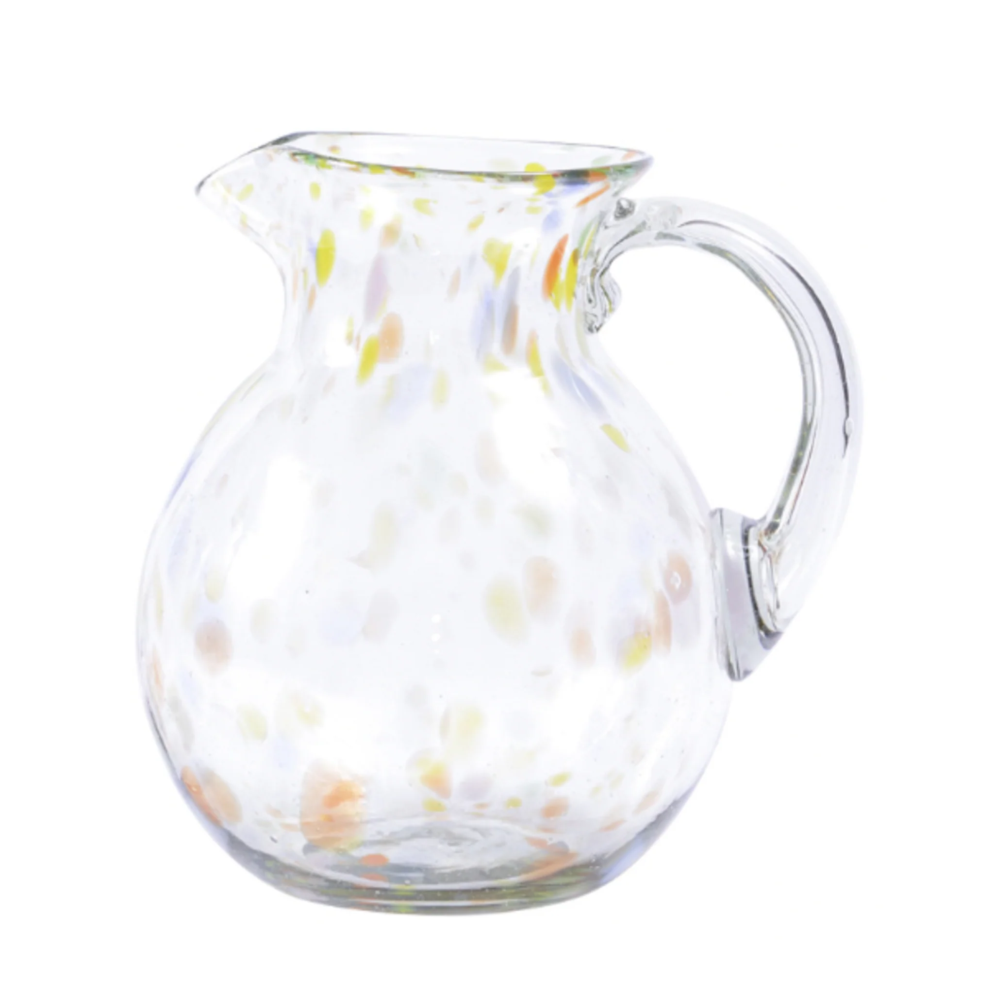 Confetti Barriga Glass Pitcher