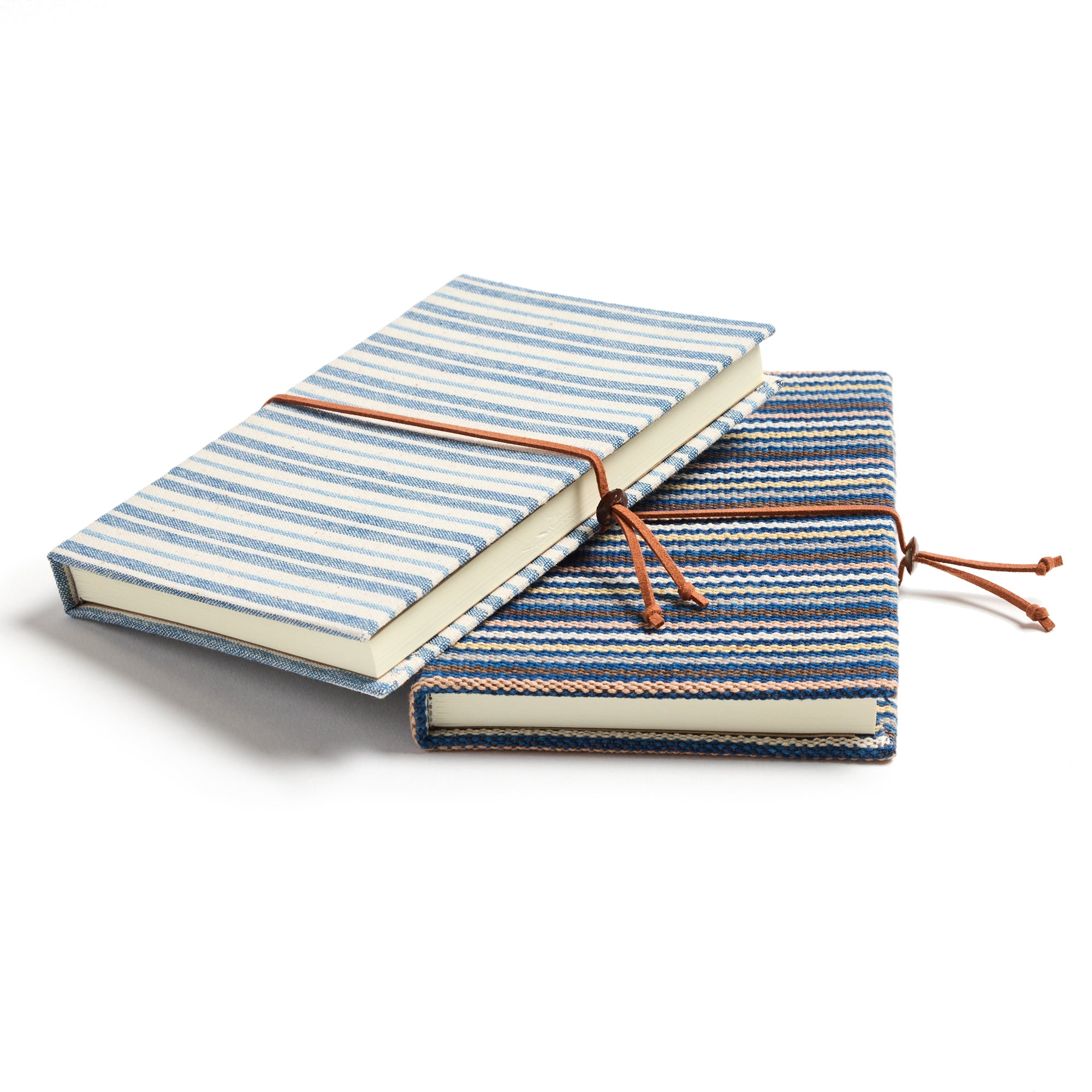 SAMPLE SALE: Large Natural Dyed Journal - Cool Blue