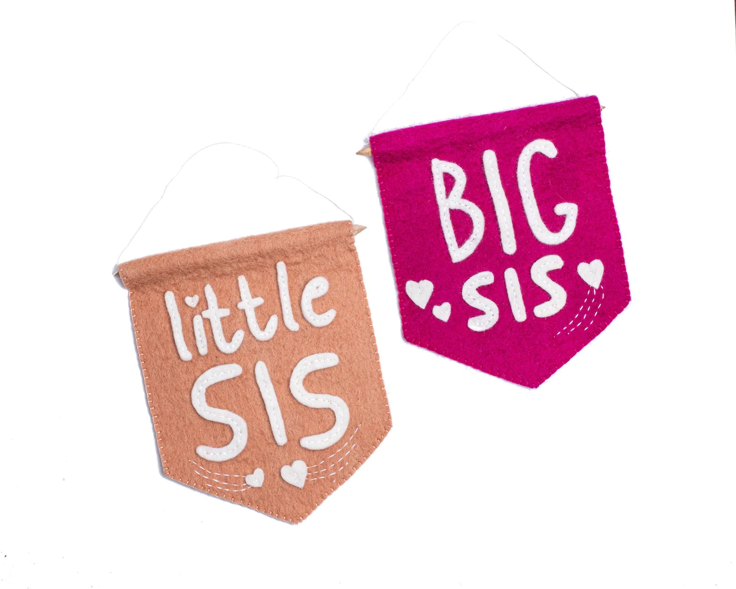 Felt Big Sis Banner Flag