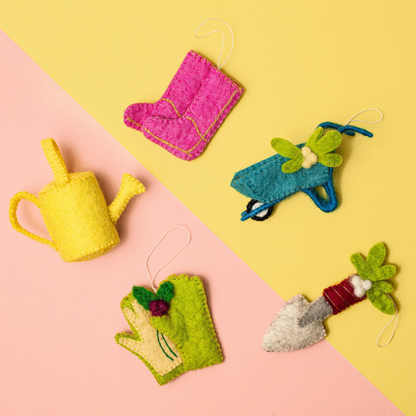 Felt Watering Can Ornament