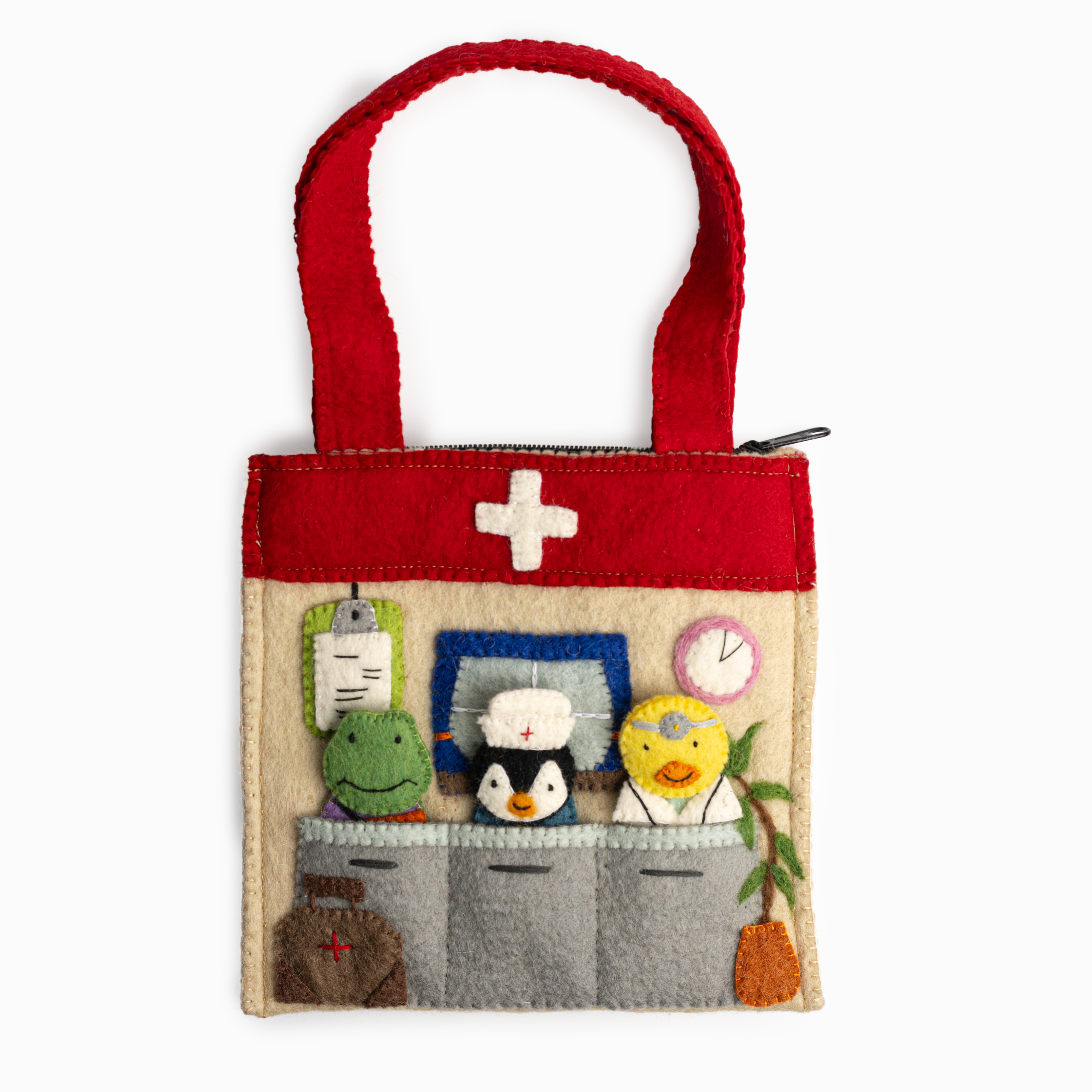 Felt Puppet Bag Healthcare