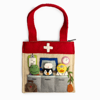 Felt Puppet Bag Healthcare