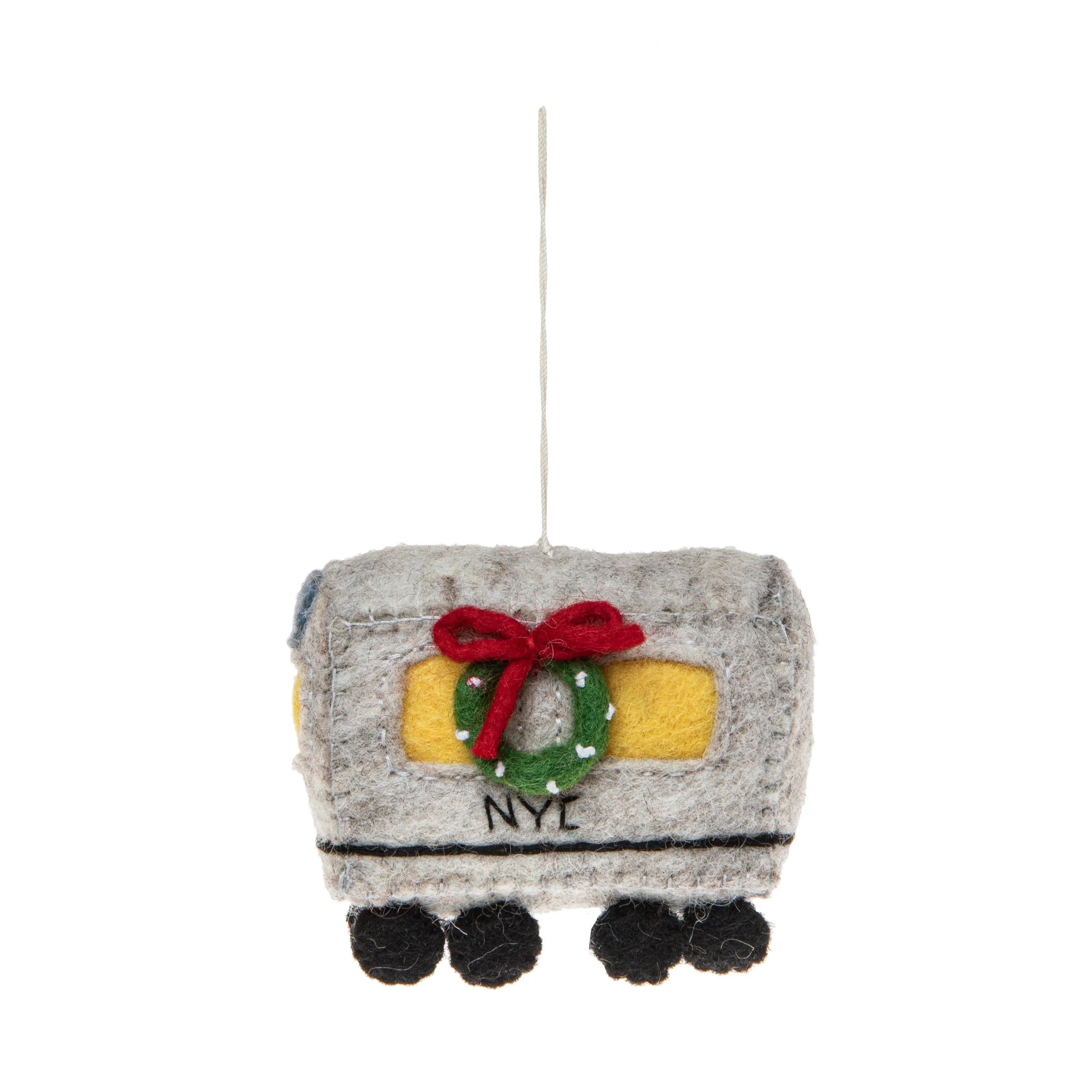 Felt Subway Ornament