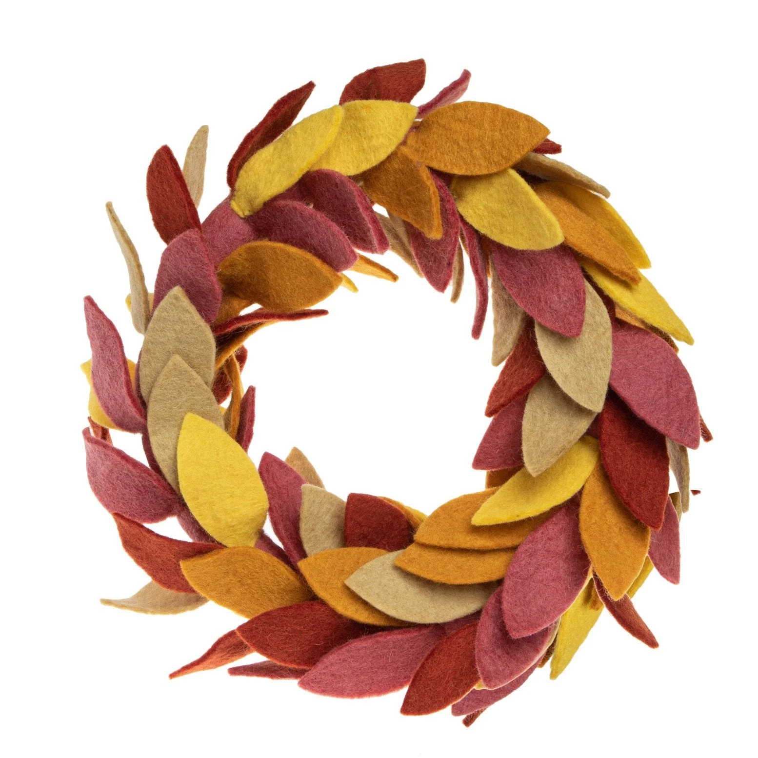 Felt Harvest Wreath