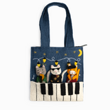 Felt Puppet Bag Jazz Cats